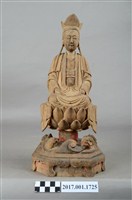 藏品(木雕觀世音菩薩像)的圖片