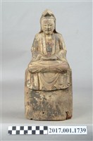 藏品(木雕觀世音菩薩像)的圖片