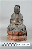 藏品(木雕觀世音菩薩像)的圖片