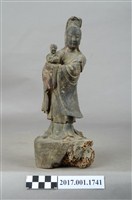 藏品(木雕觀世音菩薩像)的圖片