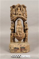 藏品(木雕觀世音菩薩像)的圖片