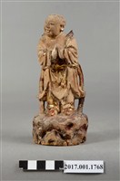 藏品(木雕善財童子像)的圖片