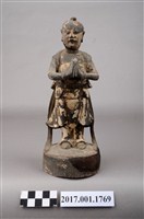 藏品(木雕善財童子像)的圖片
