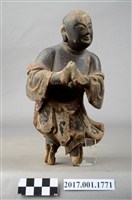 藏品(木雕善財童子像)的圖片