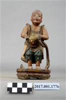 藏品(木雕善財童子像)的圖片