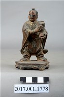 藏品(木雕善財童子像)的圖片