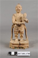 藏品(木雕善財童子像)的圖片