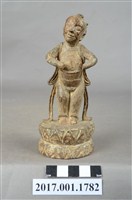 藏品(木雕善財童子像)的圖片