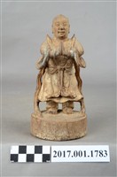 藏品(木雕善財童子像)的圖片