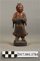 藏品(木雕善財童子像)的圖片