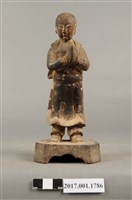 藏品(木雕善財童子像)的圖片