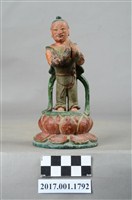 藏品(木雕善財童子像)的圖片