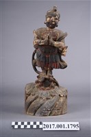 藏品(木雕善財童子像)的圖片