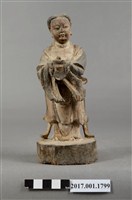 藏品(木雕龍女像)的圖片