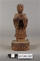 藏品(木雕龍女像)的圖片