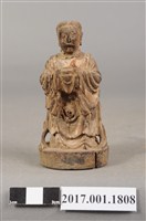 藏品(木雕龍女像)的圖片