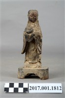 藏品(木雕龍女像)的圖片