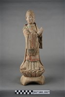 藏品(木雕龍女像)的圖片