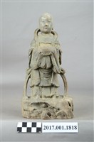 藏品(木雕龍女像)的圖片