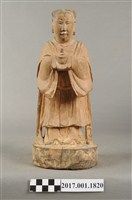 藏品(木雕龍女像)的圖片