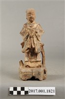 藏品(木雕龍女像)的圖片