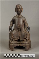 藏品(木雕男祖先像)的圖片
