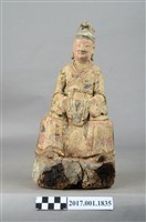 藏品(木雕女祖先像)的圖片