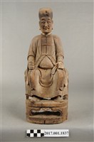 藏品(木雕男祖先像)的圖片