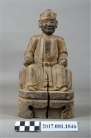 藏品(木雕萬元神像)的圖片