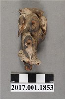 藏品(木雕神像岩座構件)的圖片