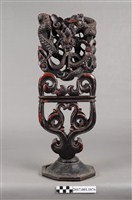 藏品(木製龍座)的圖片