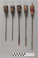 藏品(木雕五營頭像組)的圖片