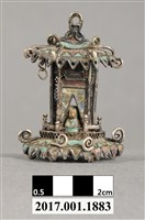 藏品(錫製神牌)的圖片