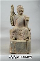 藏品(木雕進經羅漢像)的圖片