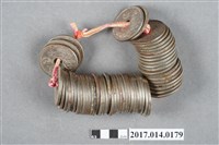 藏品(大正11-15年大日本十錢白銅幣串)的圖片