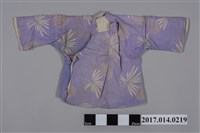 藏品(女童淺紫地印花紋漢式長袖短衫)的圖片