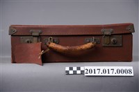 藏品(日治時期皮質行李箱)的圖片