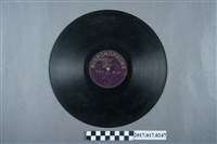 藏品(蓄音器商會發行《牧羊圖》10吋蟲膠唱片)的圖片