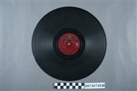 藏品(古倫美亞公司發行日語電影專輯《蘇州之夜》10吋蟲膠唱片)的圖片