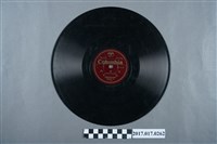 藏品(古倫美亞公司發行臺語專輯《送君詞》10吋蟲膠唱片)的圖片