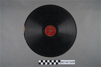 藏品(金鳥唱片公司發行《召集令》紙板蟲膠唱片)的圖片