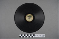 藏品(金鳥印公司發行戲曲《審陳三》紙板蟲膠唱片)的圖片