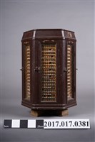 藏品(木製印章盒)的圖片