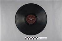 藏品(古倫美亞出品編號80370流行歌《漁光曲、丁香山》蟲膠唱片)的圖片