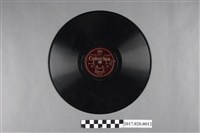 藏品(古倫美亞出品編號80388臺語流行歌《無愁君子、出水蓮花》蟲膠唱片)的圖片