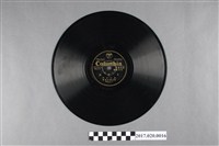 藏品(古倫美亞出品編號80017小曲《五更鼓(上、下)》蟲膠唱片)的圖片