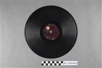 藏品(古倫美亞出品編號80371臺語流行歌《來啦！！、嘆環境》蟲膠唱片)的圖片