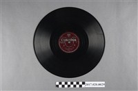 藏品(古倫美亞出品編號80277童謠《時鐘、小鳥在樹枝》蟲膠唱片)的圖片