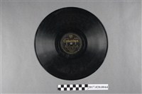 藏品(古倫美亞出品編號30244官方制定歌曲《臺中州歌、臺中州聯合青年團歌》蟲膠唱片)的圖片