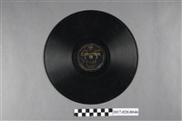 藏品(古倫美亞出品編號29703官方制定歌曲《臺南州青年歌、拼命》蟲膠唱片)的圖片